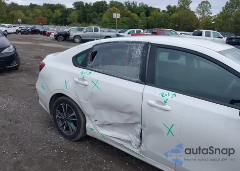 2022 Kia Forte Lxs из США, поврежденный, VIN 3KPF24ADXNE499983